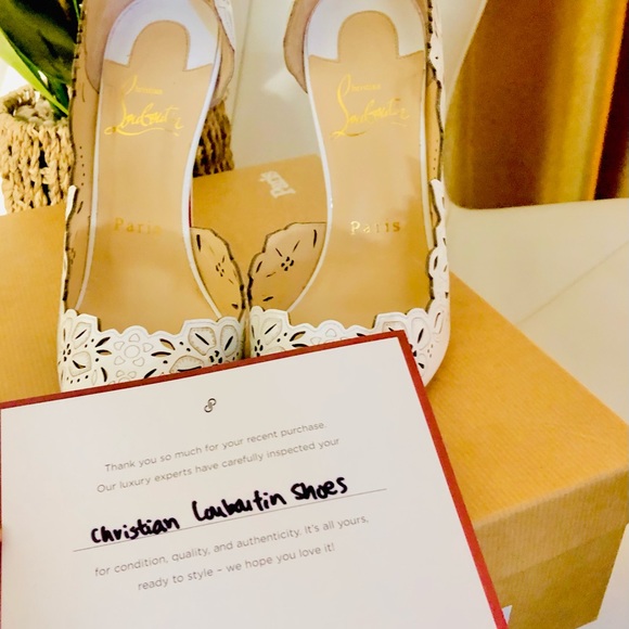 SOLD! Auth Christian Louboutin Leather Beloved - Picture 5 of 7